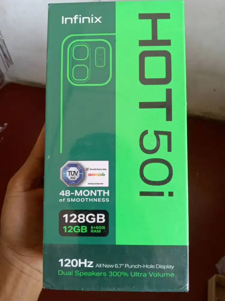 NEW INFINIX HOT 50i RAM 6/128