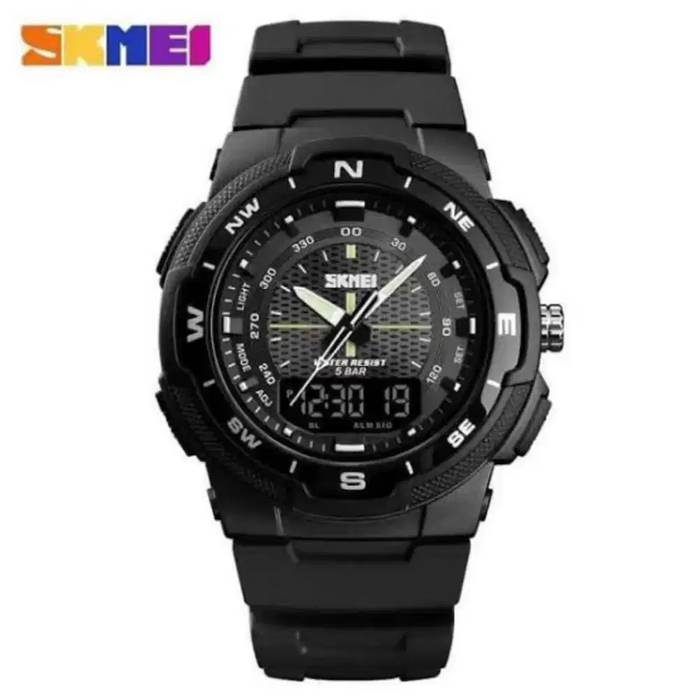 Jam tangan SKMEI Pria Digital Analog Sporty Waterproof