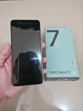 Oppo Reno 7Z 5G 8/128GB resmi Oppo Indonesia fullset minus lcd gantian