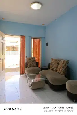 Citra harmoni, disewakan kontrakan 2 kamar, AC, Carpot