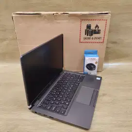 Laptop Dell latitude Slim Core i5 Gen 8 Ram 16 GB Siap pakai