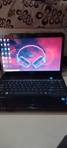 Laptop gaming n design core i5 ram 8gb ssd 128gb hardis 500gb cod