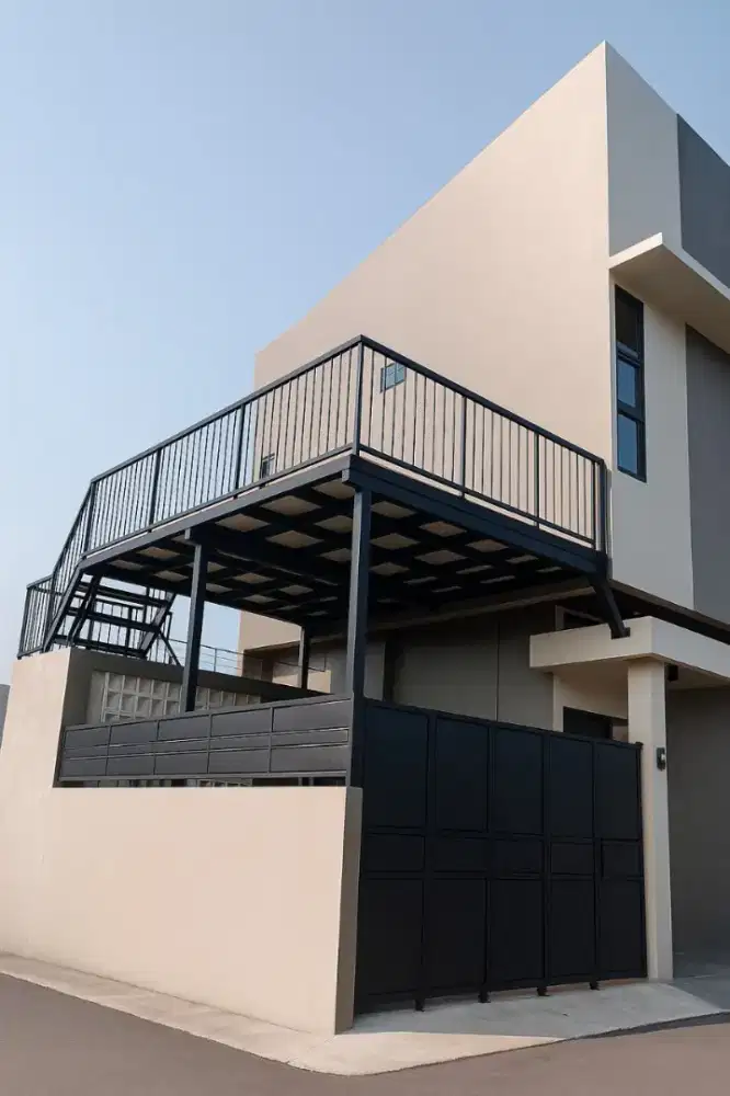 Helper bengkel las pagar dan kanopi