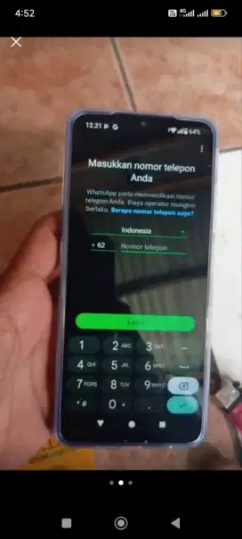 Poco c71 ram 4+2/128 gb warna hitam