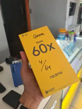Realme note 60x 4/64 new promo
