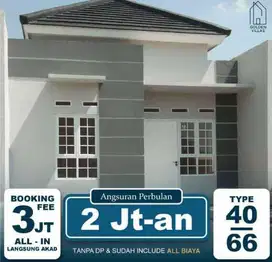 TERMURAH RUMAH SIAPHUNI NEMPEL BSD ANGSURAN 2 JUTAAN