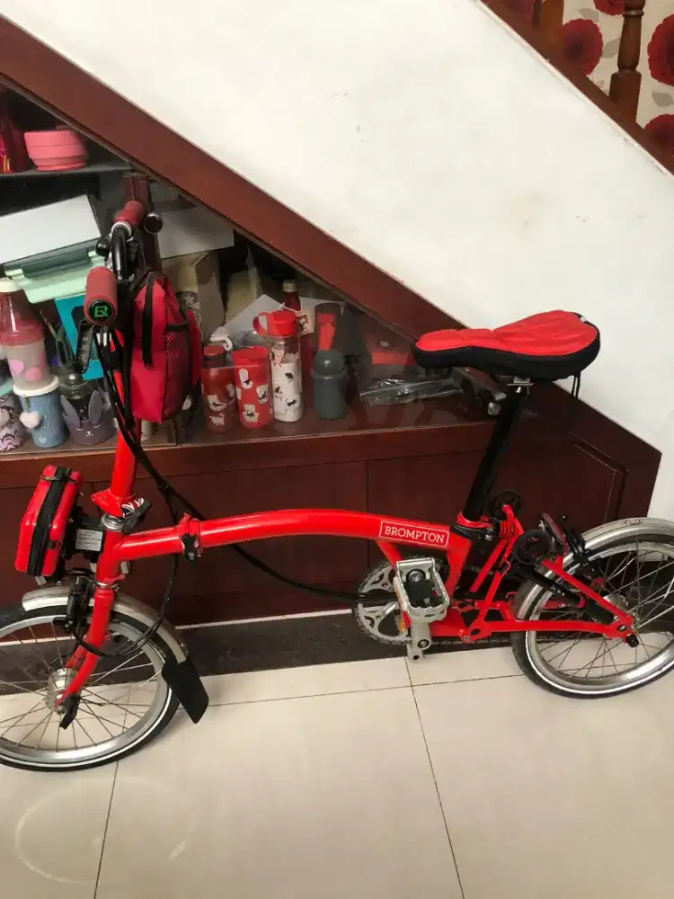 Sepeda Brompton M6L House Red 2020