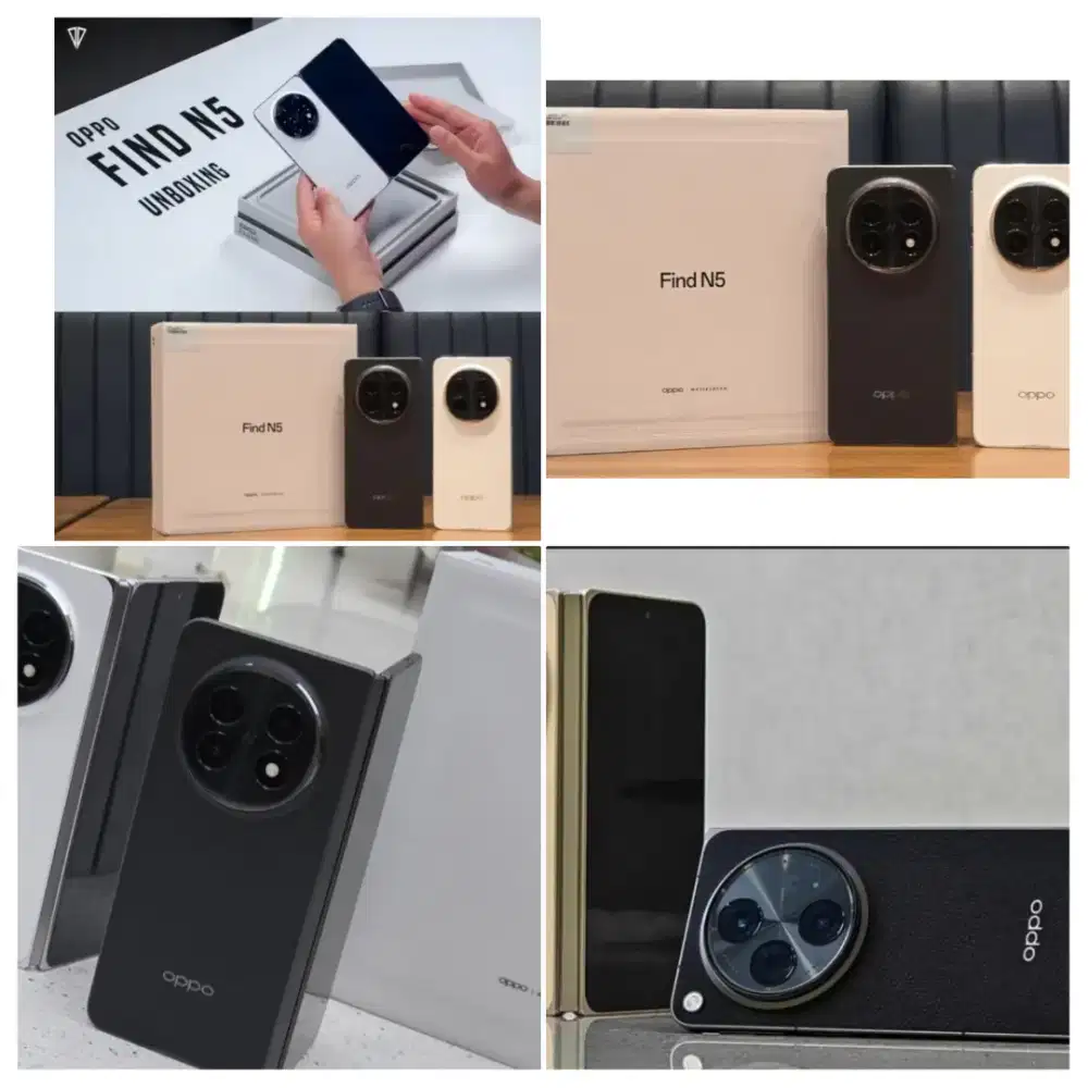 Oppo Find n5 ram 16/512GB Bisa Kredit Tanpa DP