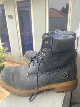 Timberland Boots Biru Donker