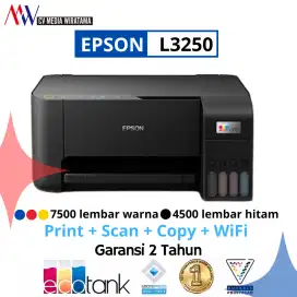 Printer EPSON L3250 cetak tanpa kabel