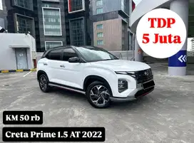 (TDP 5 Jt) Hyundai Creta Prime 1.5 AT Thn 2022 Two Tone Colour Matic