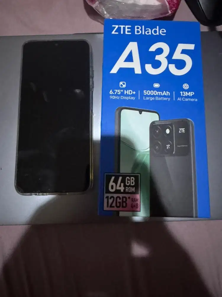 ZTE Blade A35 warna Hijau