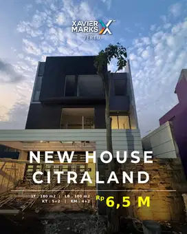 Rumah Baru Gress Dengan Kualitas Terbaik di Citraland, SBY