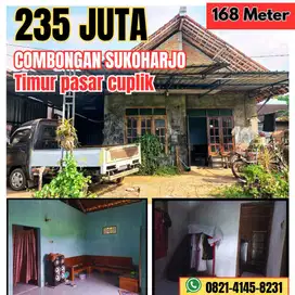 DI JUAL RUMAH MURAH SEDERHAN TIMUR PASAR CUPLIK SUKOHARJO