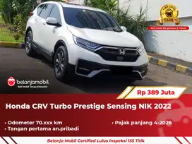[ GARANSI 5TH ] Honda CR-V CRV CR V Turbo Prestige NIK 2022/2023
