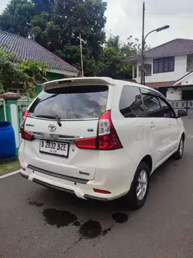 Toyota Avanza G at metic th 2017 putih nopol Genap jakarta