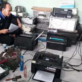 Service printer komputer keliling