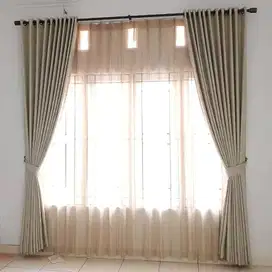 Termurah Tirai Gorden Jendela Gordyn Mewah Hordeng Model Terbaru