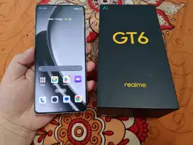 REALME GT6 12/256 LENGKAP MULUS