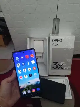 DIJUAL OPPO A3X LENGKAP MULUS