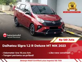 [ GARANSI 5TH ] Daihatsu Sigra 1.2 R Deluxe MT Manual 2023/2024