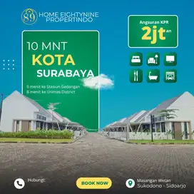 Rumah murah dekat surabaya DP 0 disukodono masangan