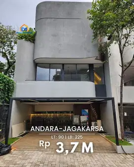 Rumah 3 Lantai di Selatan Jakarta – Trendy & Cozy!