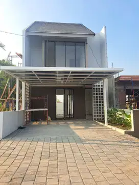 Rumah murah 2 lantai dekat Surabaya promo KPR free dp