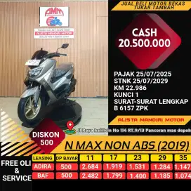 Yamaha N MAX NON ABS 2019 cash/kredit via leasing