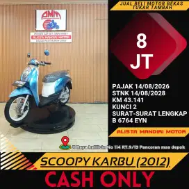 Honda SCOOPY KARBU 2012 plat B depok