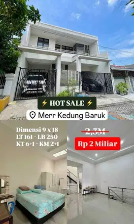 Rumah 2 Lantai Sudah Renovasi SHM di Baruk Timur Siap Huni