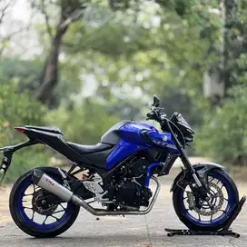 YAMAHA NEW MT25 BIRU 2019 KM RENDAH PAJAK PANJANG SIAP NGEBUT