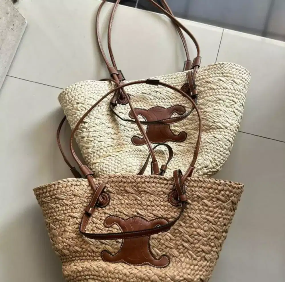 TAS CELINE ANAGRAM GASKET TOTE BAG