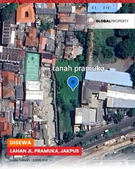 Disewa Lahan Cocok untuk Komersial Jl. Pramuka, Jakarta Pusat