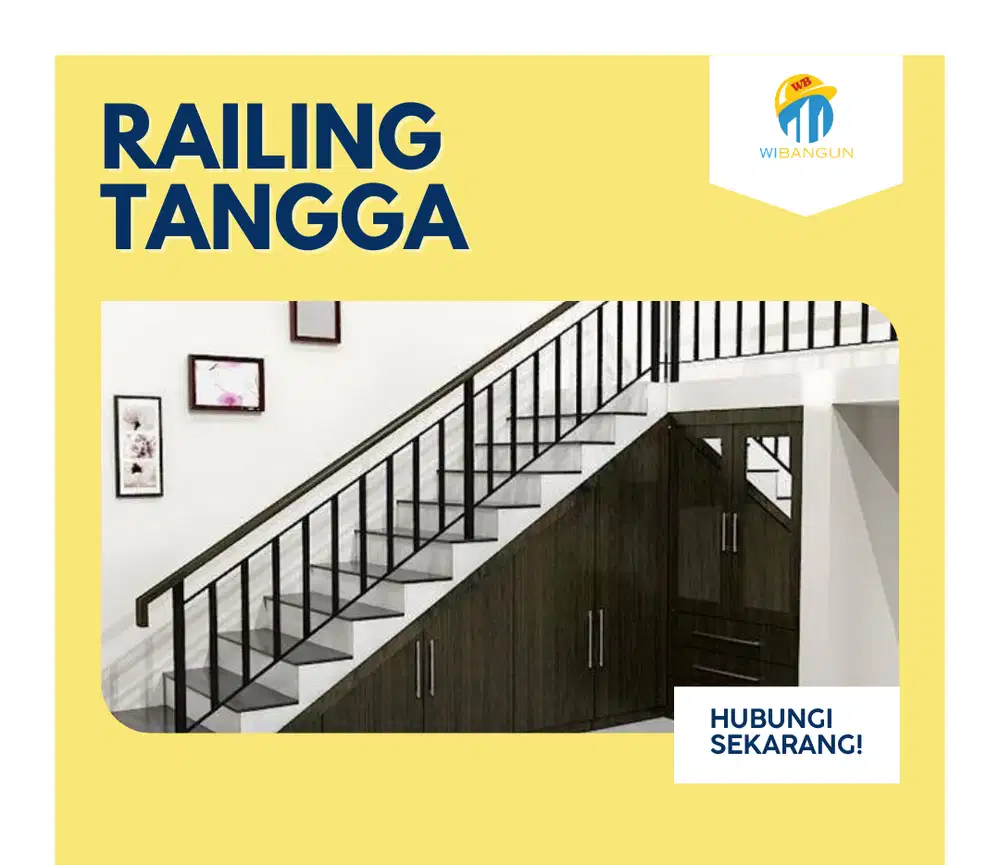 PASANG RAILING TANGGA