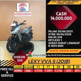 Yamaha LEXI 125 S 2018 plat B depok