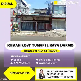 Dijual Rumah Pusat Kota Tumapel Raya Darmo Strategis Siap Huni
