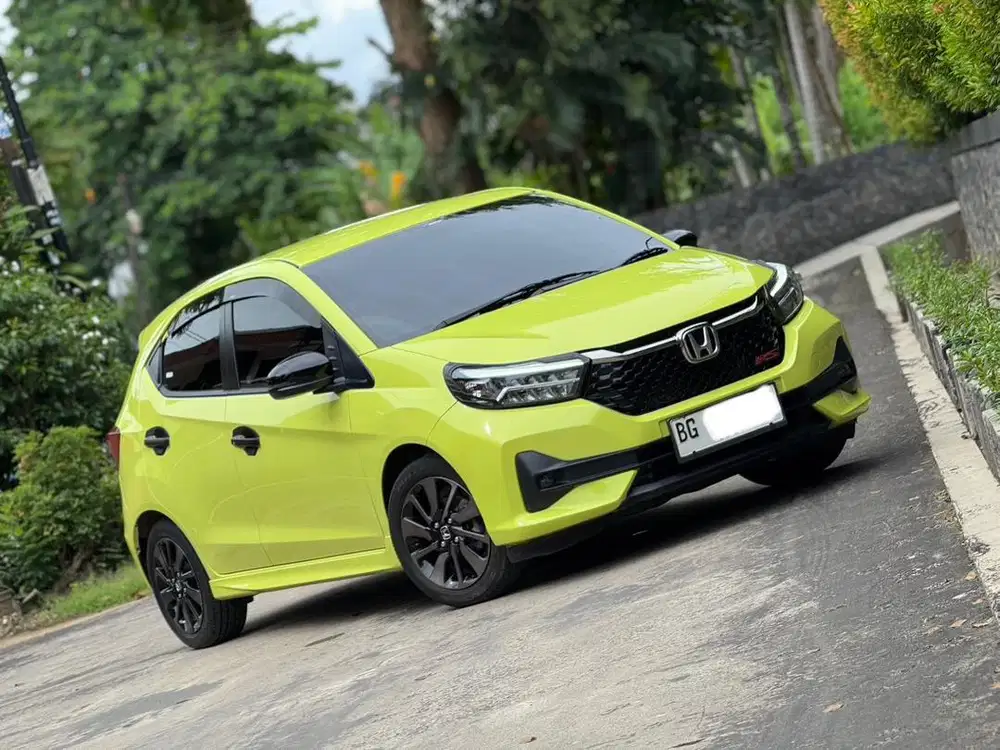 (KM 4 RB) Honda Brio RS 1.2 Matic 2025/2024 Plat BG Tgn 1 ANTIK