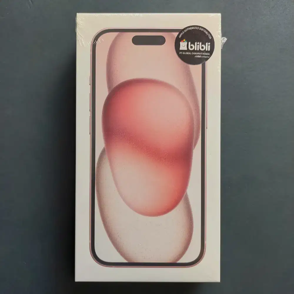 IPHONE 15 PINK 128GB GARANSI RESMI GDN