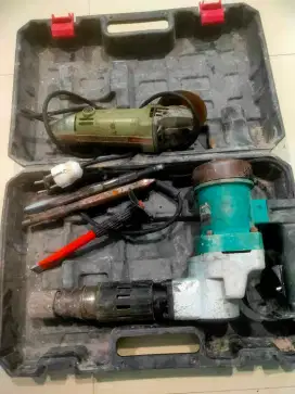 Mesin drill beton dan mesin gerinda