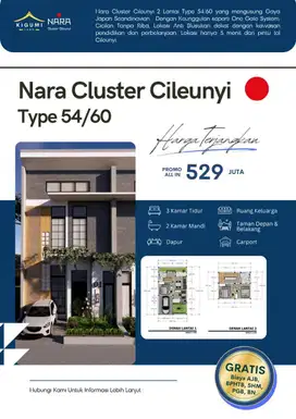 Rumah 2 Lantai Murah Cileunyi Bandung, Dekat Kampus ITB UNPAD Dijual