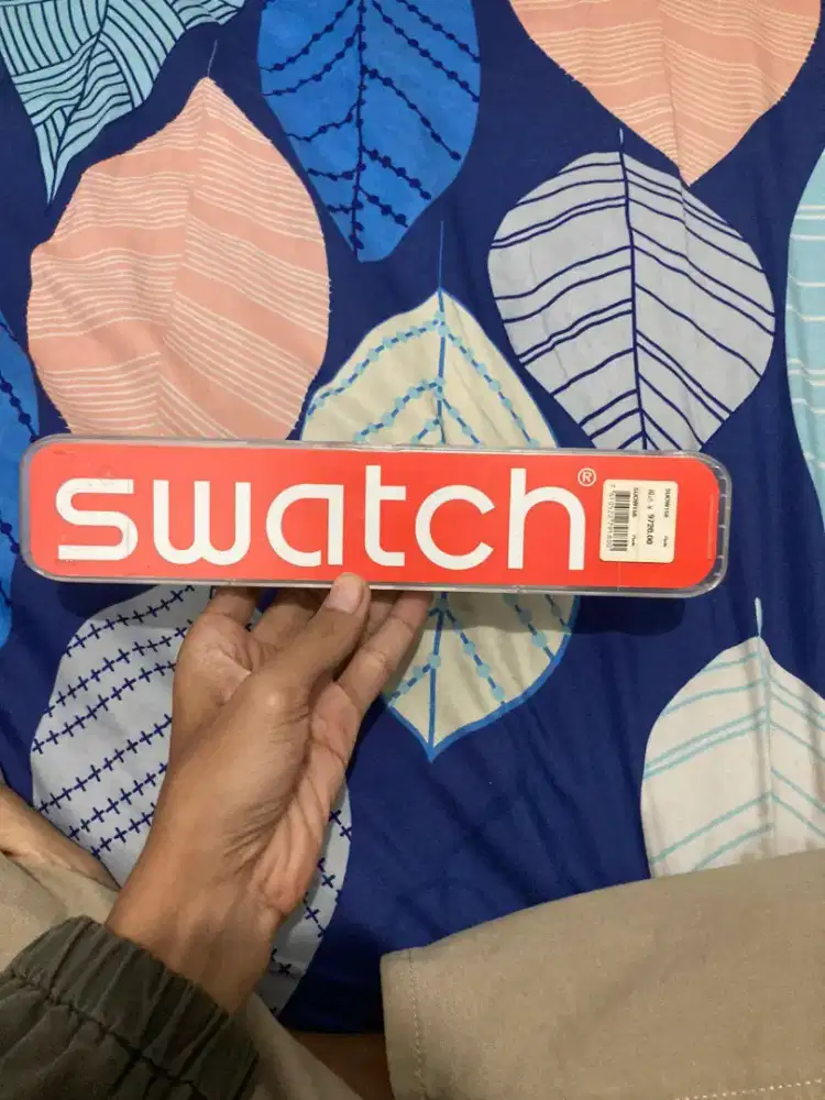 swatch new gent siliblue
