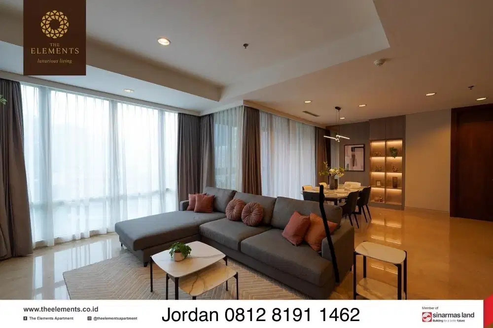Dijual apartment the element by sinarmas, unit ready