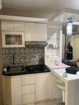 Apartemen bassura 2 kamar furnished siap sewa