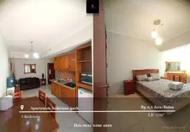 Sewa Apartemen Sudirman Park High Floor 2 Bedrooms Full Furnished