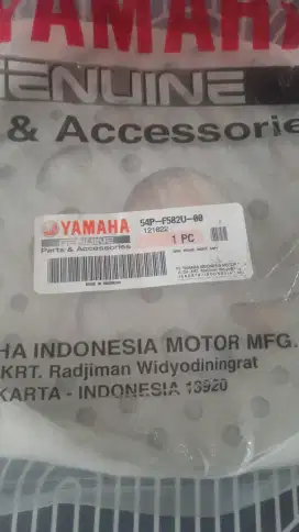 Piringan cakram depan Mio M3, Mio J, Soul GT, Fino Fi dll ORI yamaha
