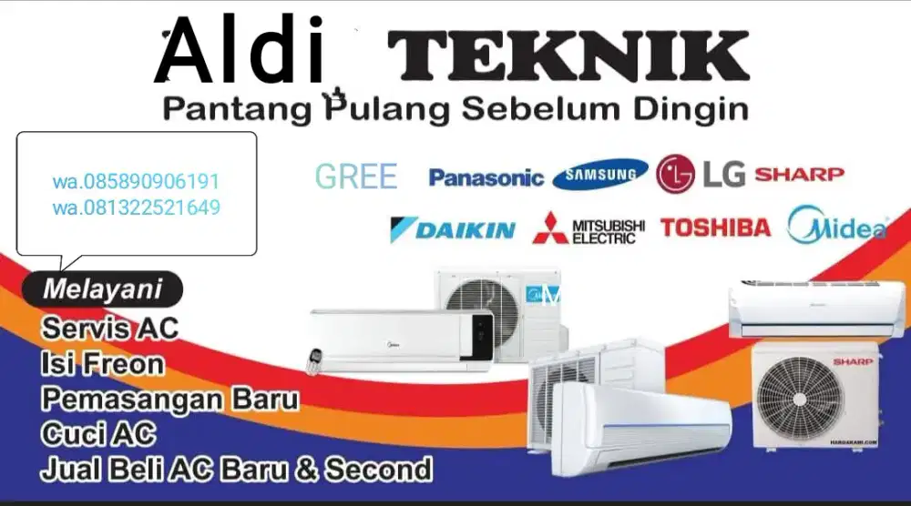 Yang mau AC Sharp 3/4pk