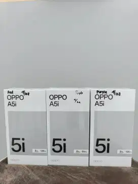 New OPPO A5i 8/128GB Resmi Segel
