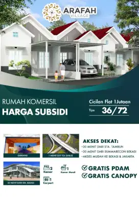 PERUM DESIGN EROPA CLASIC CICILAN 1 JUTAAN FLAT (ARAFAH VILLAGE)