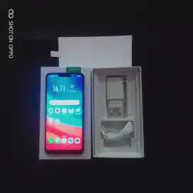 oppo a3s ram 6gb • 128gb warna biru muda ._